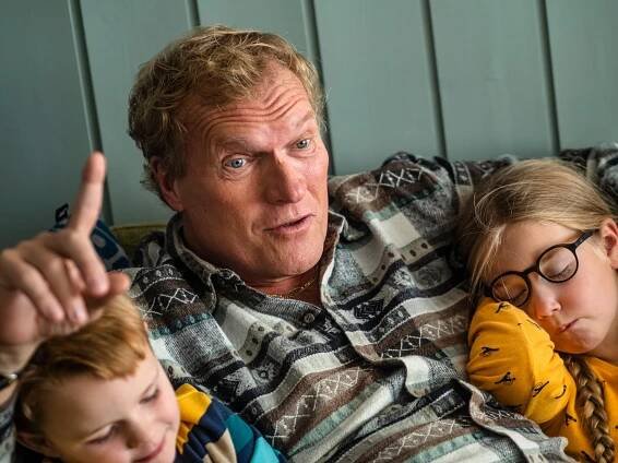Farfar - Husregler - Z filmu - Jonah Sørensen, Sven Nordin, Evelina Berthelsen