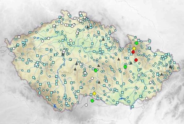 Sledovali jsme on-line: Na Moravě se vyskytovaly silné bouřky, hladiny řek stoupaly až na nejvyšší stupeň povodňové aktivity