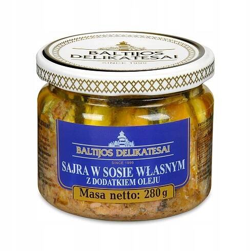 PETR SAJRA V OMÁČKA OMÁČCE S DODATKEM, OLEJEM 280 G