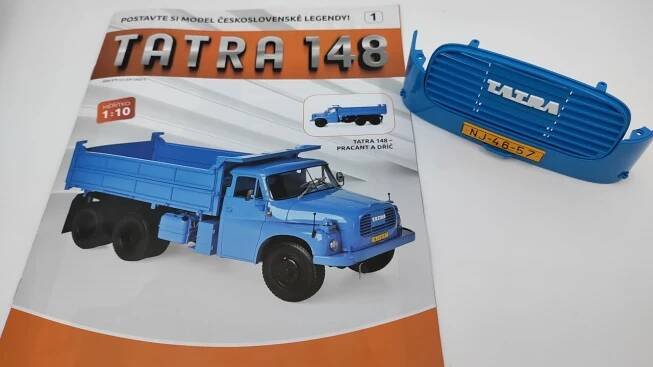 Tatra 148 v 1:10 od DeAgostini je tady! Recenze a stavba 1. čísla