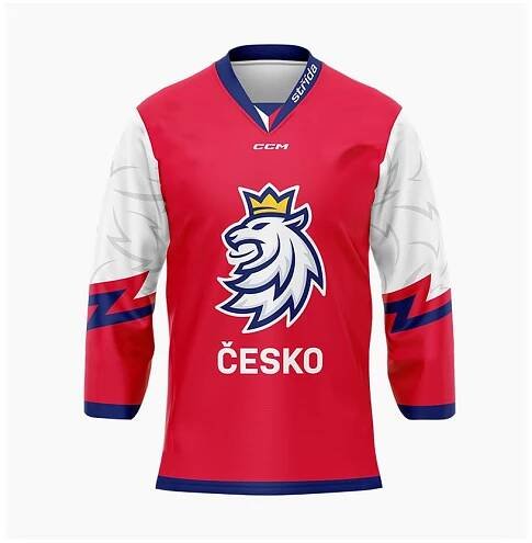 Hokejové reprezentace hokejový dres Czech Republic lev red