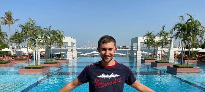 Ruský šachový velmistr Sergej Karjakin