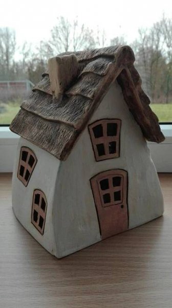 Clay Fairy House - Handmade Pottery