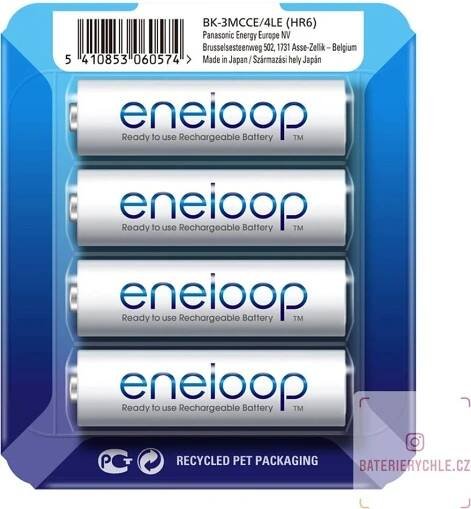 Panasonic Eneloop AA 4ks 3MCCE/4BE