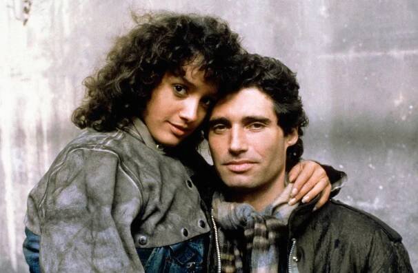 Jennifer Beals and Michael Nouri in "Flashdance."