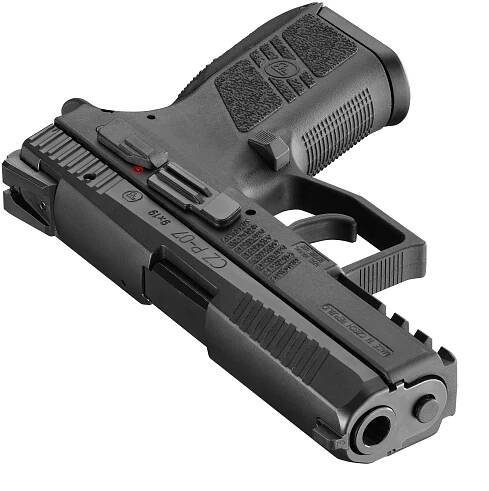 Samonabíjecí pistole CZ P-07 9 mm Luger černá barva 15 ran