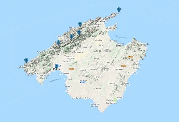Uskutečněné výlety na Mallorce