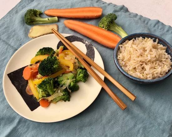 Ginger Garlic Broccoli Stir Fry - Just Say Yes