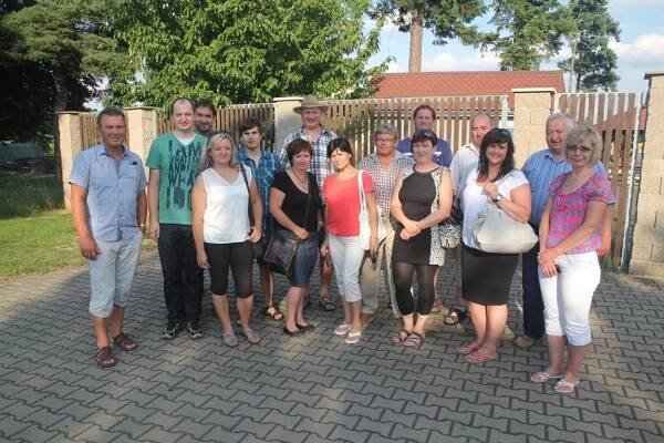 2014-07 – Návštěva z Dambořic - Oficiální stránky obce Dobříň