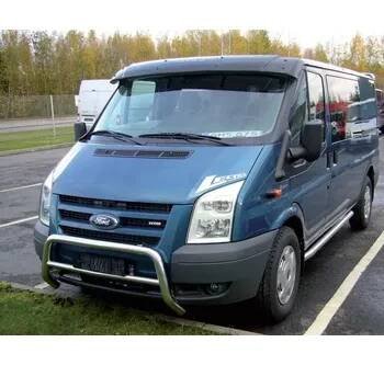 Sluneční clona Ford Transit 2000-04/2014 art. 3033AB pro všechny typy kabin/komplet (kompletní clona - akrylová část s montážní sestavou)