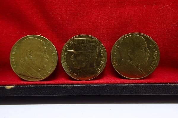 3 x 10 Kč - Masaryk + Štefánik + Rašín!!!!!