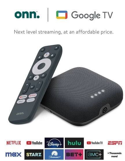 Walmart's Google TV box will come with backlit remote