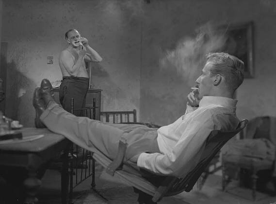 Harry Ahlin, Bengt Eklund - Přístav - Z filmu