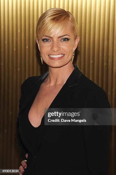 Actress Jaime Pressly attends the 44th annual Peace Over Violence Humanitarian Awards at Dorothy Chandler Pavilion on October 16, 2015 in Los...