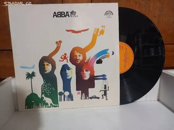 LP deska ABBA - The Album - Olomouc - Bazar
