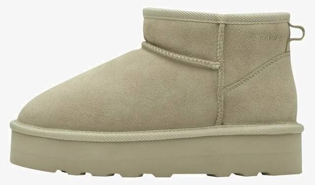 s.Oliver Zimní obuv - beige