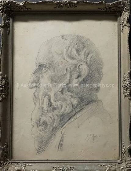 František Jakub - Studie muže - Aukční Galerie Platýz