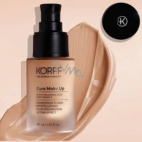 Korff Cure Make Up Fluid Foundation Lifting Effect fluid lifting makeup 02 Almond 30 ml