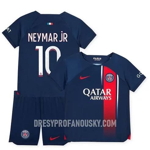Levné Dětský Fotbalový Dres Paris Saint-Germain Neymar Jr 10 Domácí 2023-24