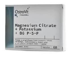 Ostrovit - Pharma Magnesium Citrate + Potassium + B6 P-5-P 60 kapslí