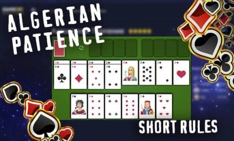 The ALGERIAN PATIENCE Solitaire — play for free at GAMEZZ Online
