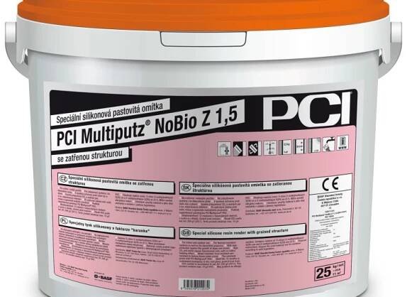 Dokonale odolná omítka PCI Multiputz® NoBio Z