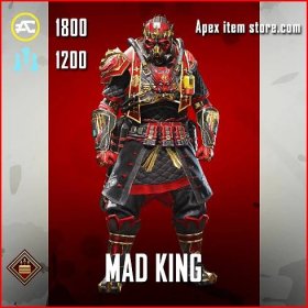 Mad King Caustic Apex Legends Skin Anniversary Event