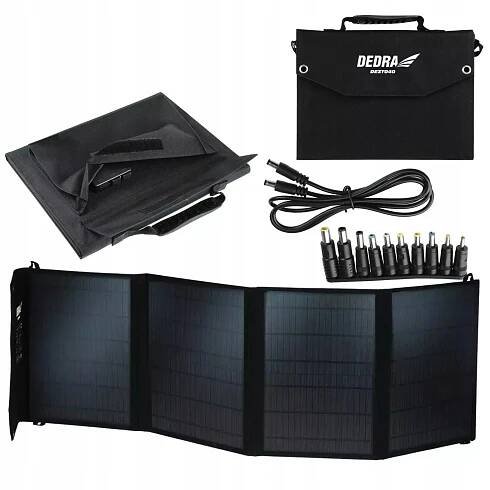DEDRA SOLÁRNÍ LED PANEL USB IP65 40W SOLÁRNÍ NABÍJEČKA USB DEZT0040