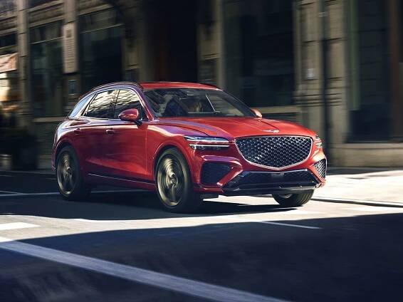 Luxusní SUV Genesis GV70 odhaluje motory. Má benzinový šestiválec i turbodiesel
