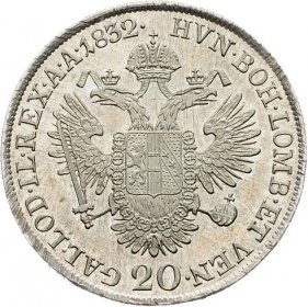 (A-7) František I. (II.), 20 Kreuzer 1832 C - Praha !