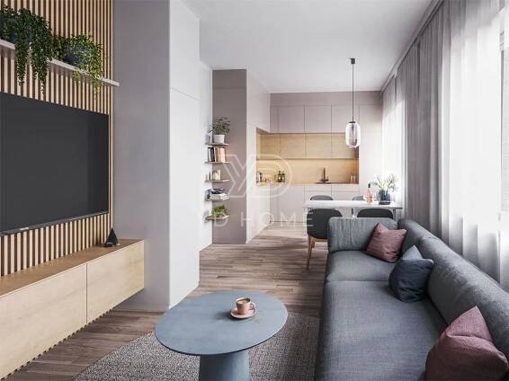 Prodej bytu 1+kk a garsoniéry, 41 m2, Bučovice, ulice Sokolovská, okres Vyškov