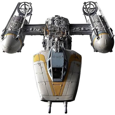 Revell 01209 Y-wing Starfighter - Bandai sci-fi model, stavebnice 1:72 : Půhy.cz