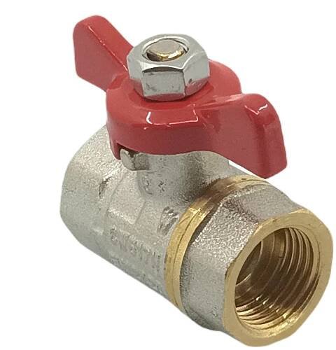 Kohout kulový Optiline FF Art.606 motýl 1/2˝ PN40 (15/120) | R+F B2B