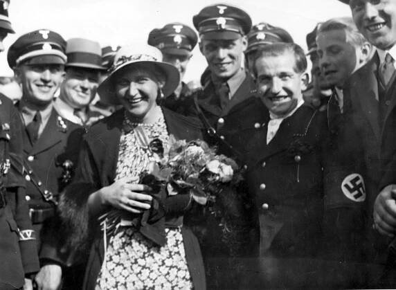 Magda Goebbelsová byla velmi žárlivá dáma. 