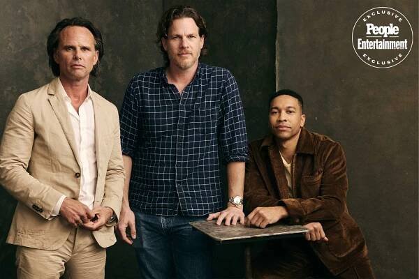 Walton Goggins, Jonathan Nolan and Aaron Moten SXSW