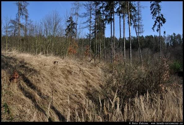 Horní Lhotice – dolní hrádek – fotografie / hrady-zriceniny.cz