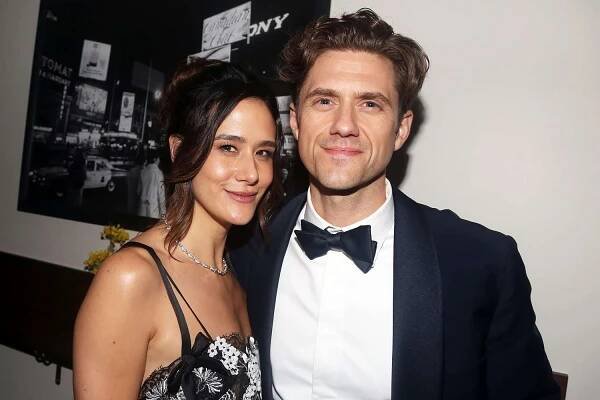 Aaron Tveit and Fiancée Ericka Yang Welcome Baby Girl: 'We're Full of Gratitude This Holiday Season' (Exclusive)