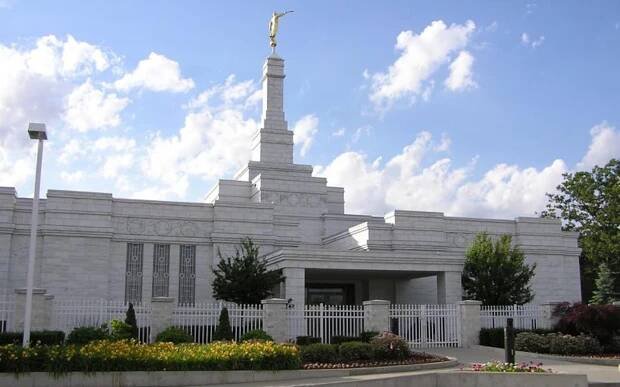 The Detroit Michigan Temple.