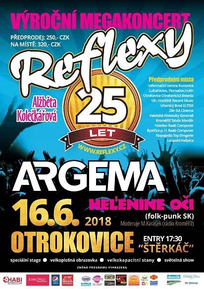 Megakoncert Reflexy 25 let