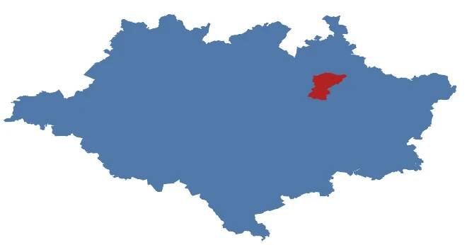 Křelov-Břuchotín v okrese Olomouc