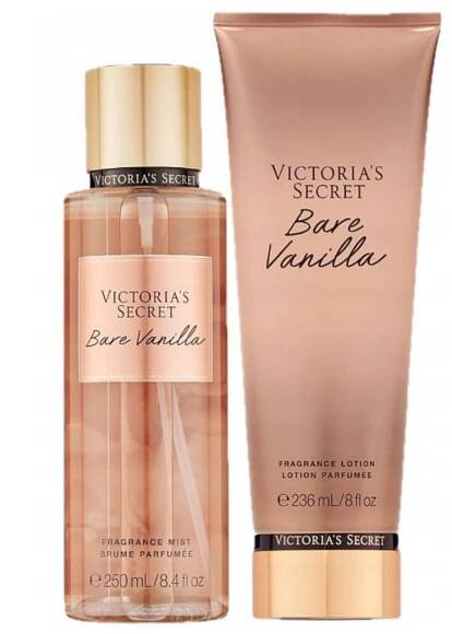 Victoria's Secret Bare Vanilla Balzámová mlha - Sada - Dárek