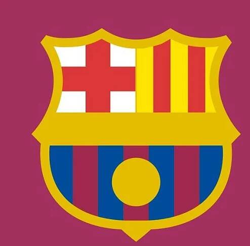 2800x1979 FC Barcelona Logo Minimalism, HD Sports, 4k Wallpapers, Images