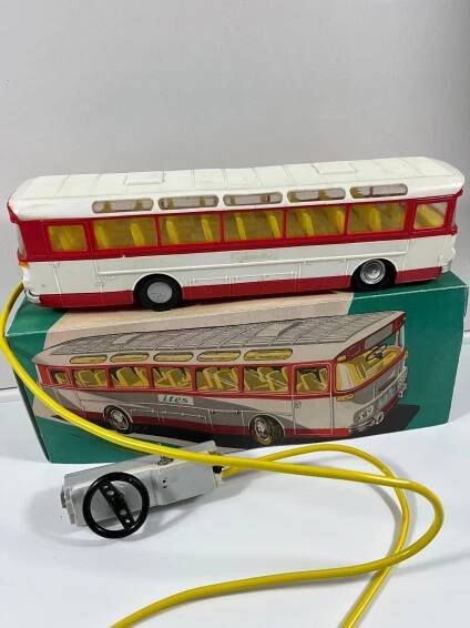 KAROSA ŠD 11 - ITES - autobus - na bowden - stará retro hračka