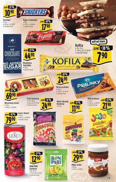 Označte produkt do nákupního košíku