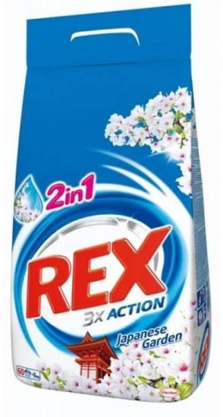 Rex Japanese Garden prací prášek 4,5 kg 60 dávek