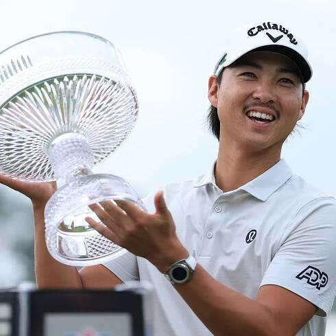 Min Woo Lee keeps Scottie Scheffler and Gary Woodland at bay to claim first PGA Tour title