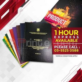 Urgent Thesis Hard Cover Printing in Malaysia Hardcover
