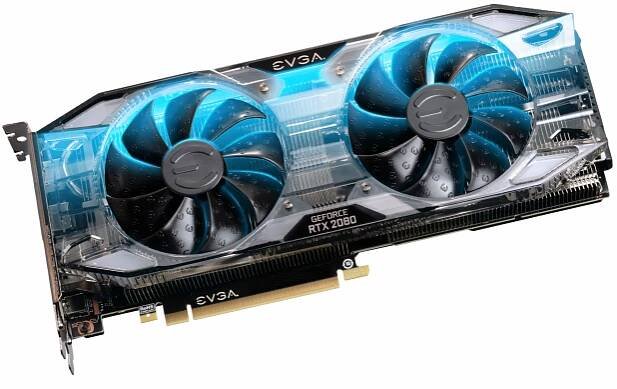 Nvidia GeForce RTX 2070 Super od Evga (Zdroj: VideoCardz)