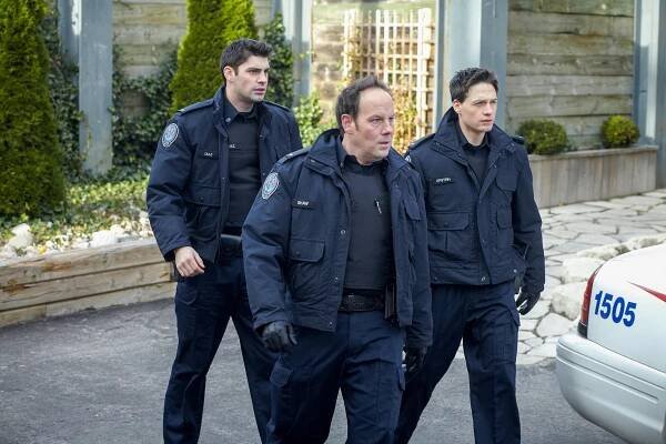 Rookie Blue - Málo času - Z filmu - Travis Milne, Matt Gordon, Gregory Smith