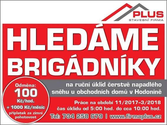 Hledáme brigádníky - PR Deník